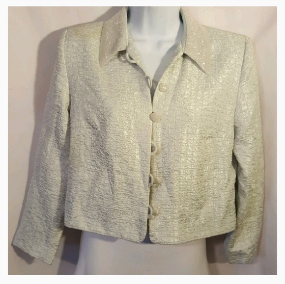 Ursula of Switzerland Jacket Beaded. - Picture 1 of 9